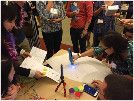 Iolani Conference educators create with Future Make 3D pen