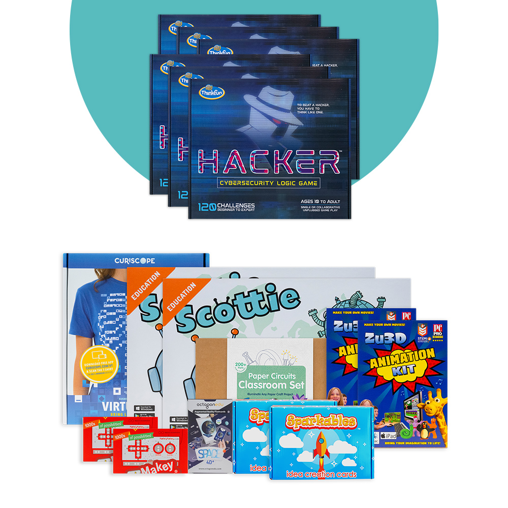 Secret STEM cyber spy for students in 3rd, 4th and 5th grades