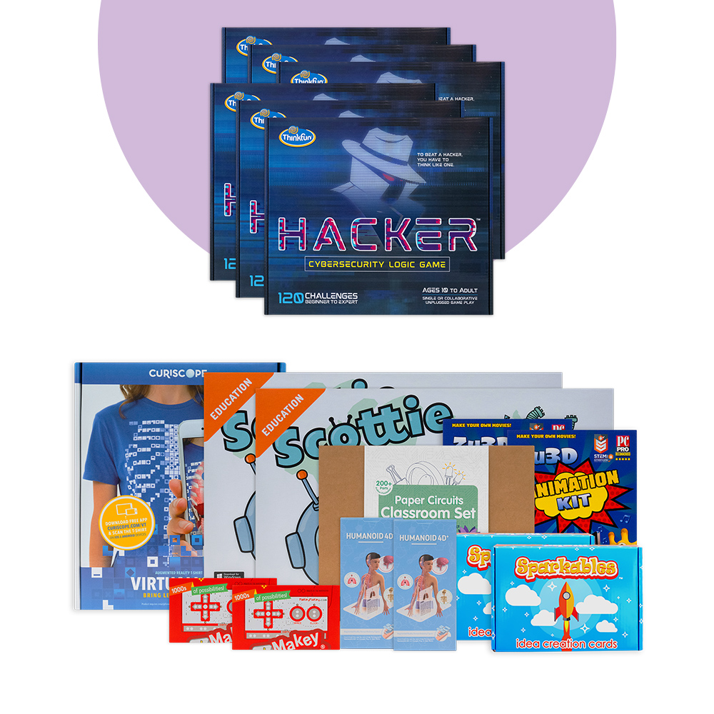 Secret STEM Cyber Spy Hacker tools for grades 6th, 7th and 8th