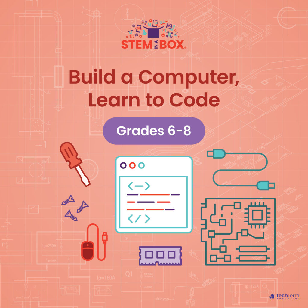 Build a computer, learn to code with STEM and STEAM for grades 6–8