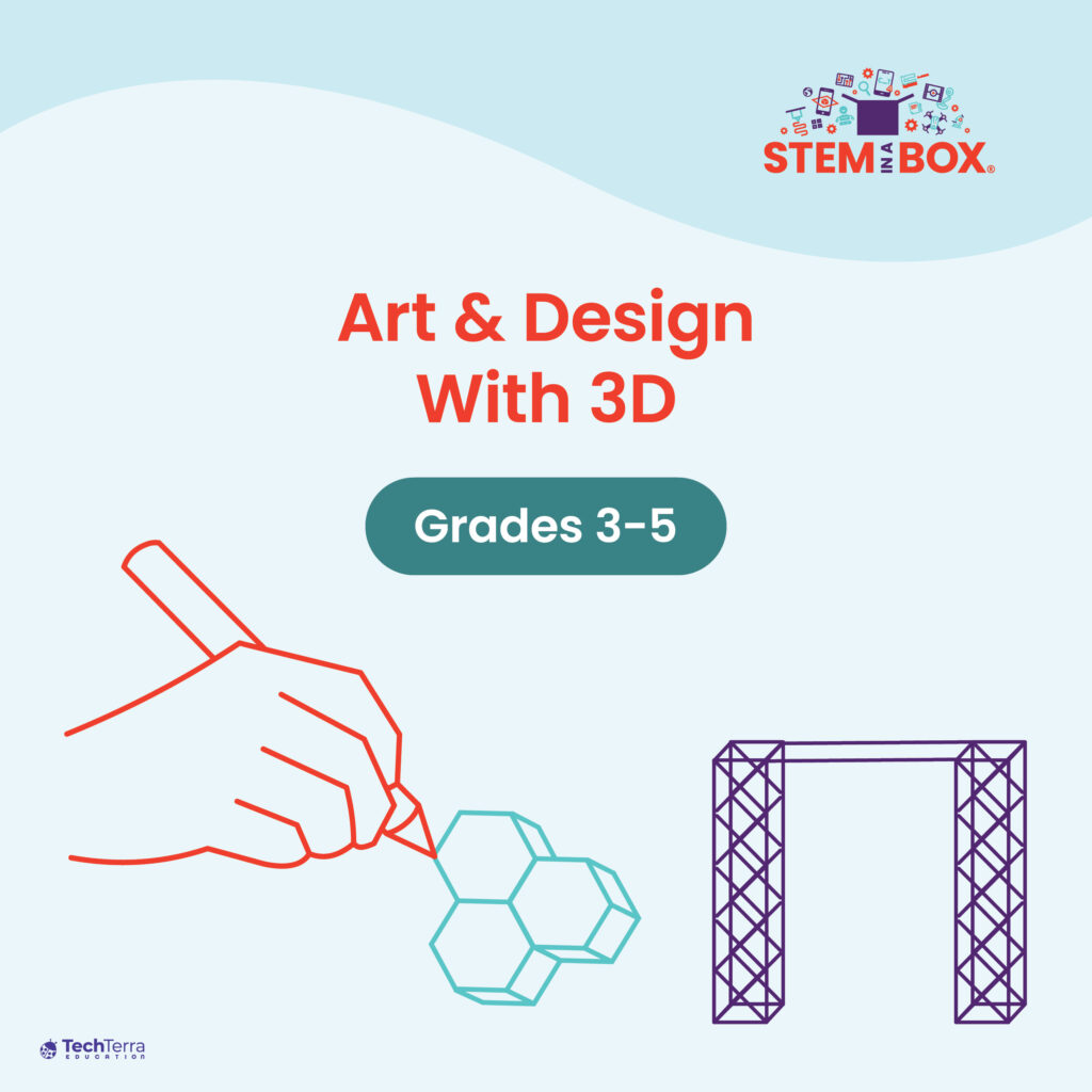 art and design with 3D for grades 3–5