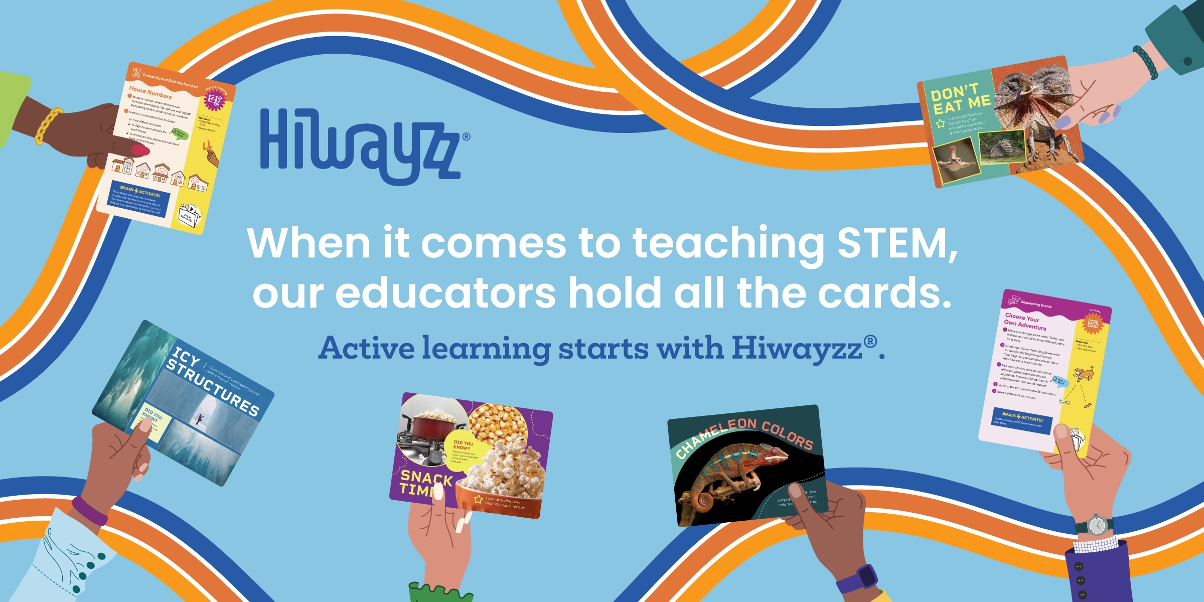 Active STEM and STEAM learning starts with Hiwayzz