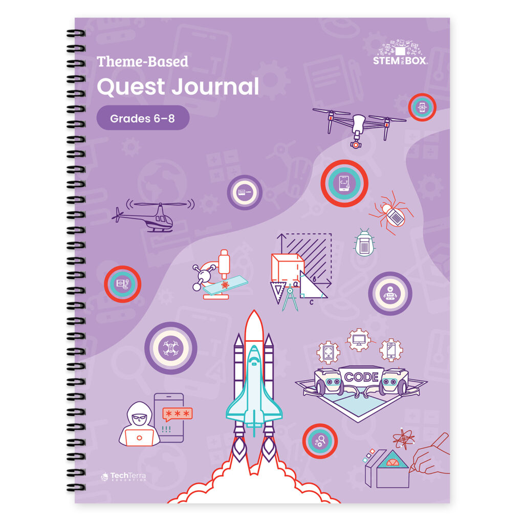 STEM in a Box Theme-Based Quest Journal (Grades 6–8)