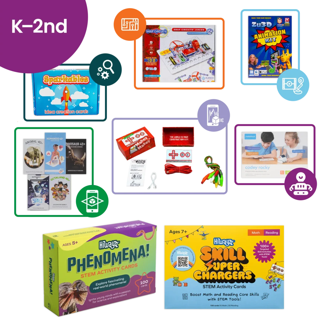 Hiwayzz STEM and STEAM complete package for k-2 grades