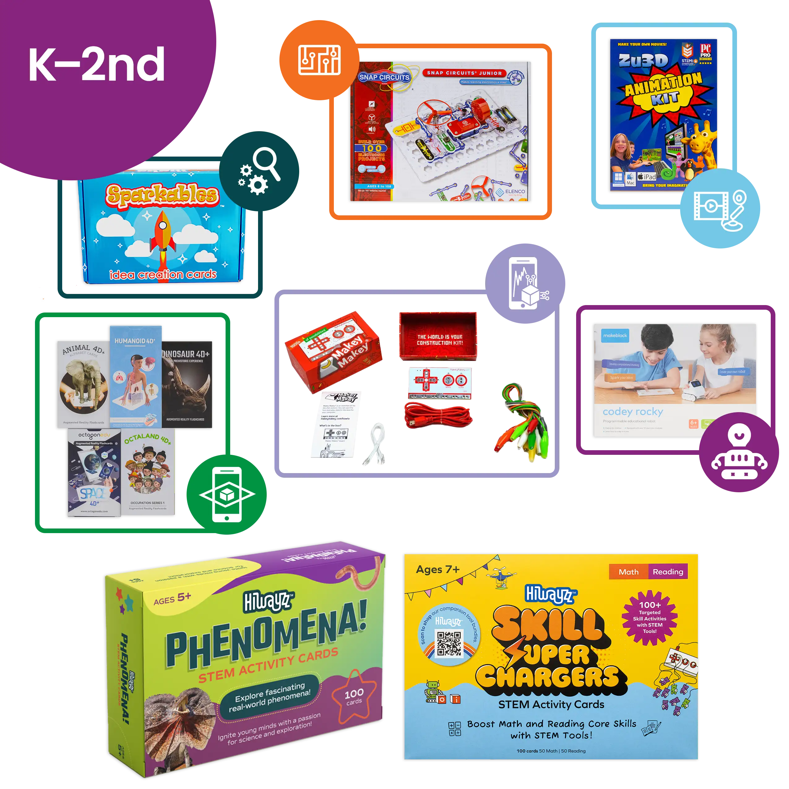 Hiwayzz STEM and STEAM complete package for k-2 grades