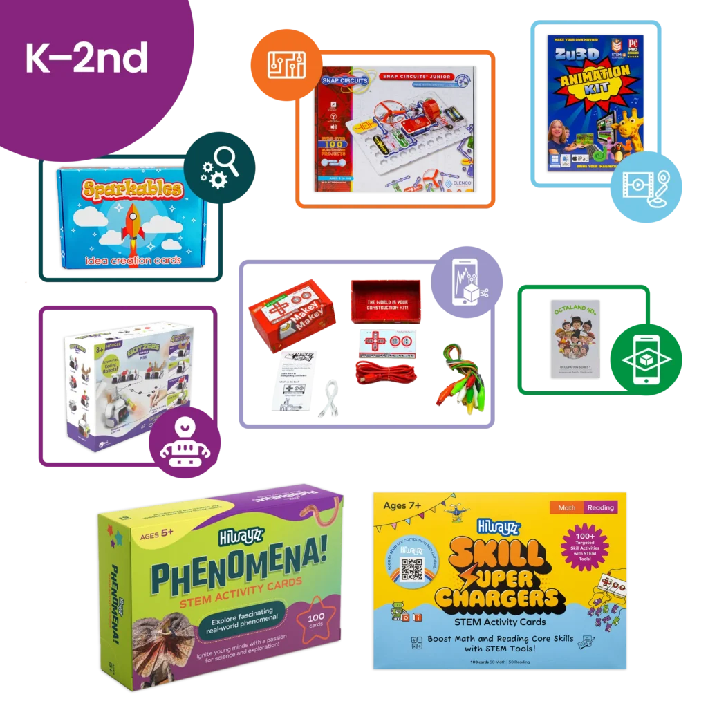 Hiwayzz STEM and STEAM complete package for k-2 grades