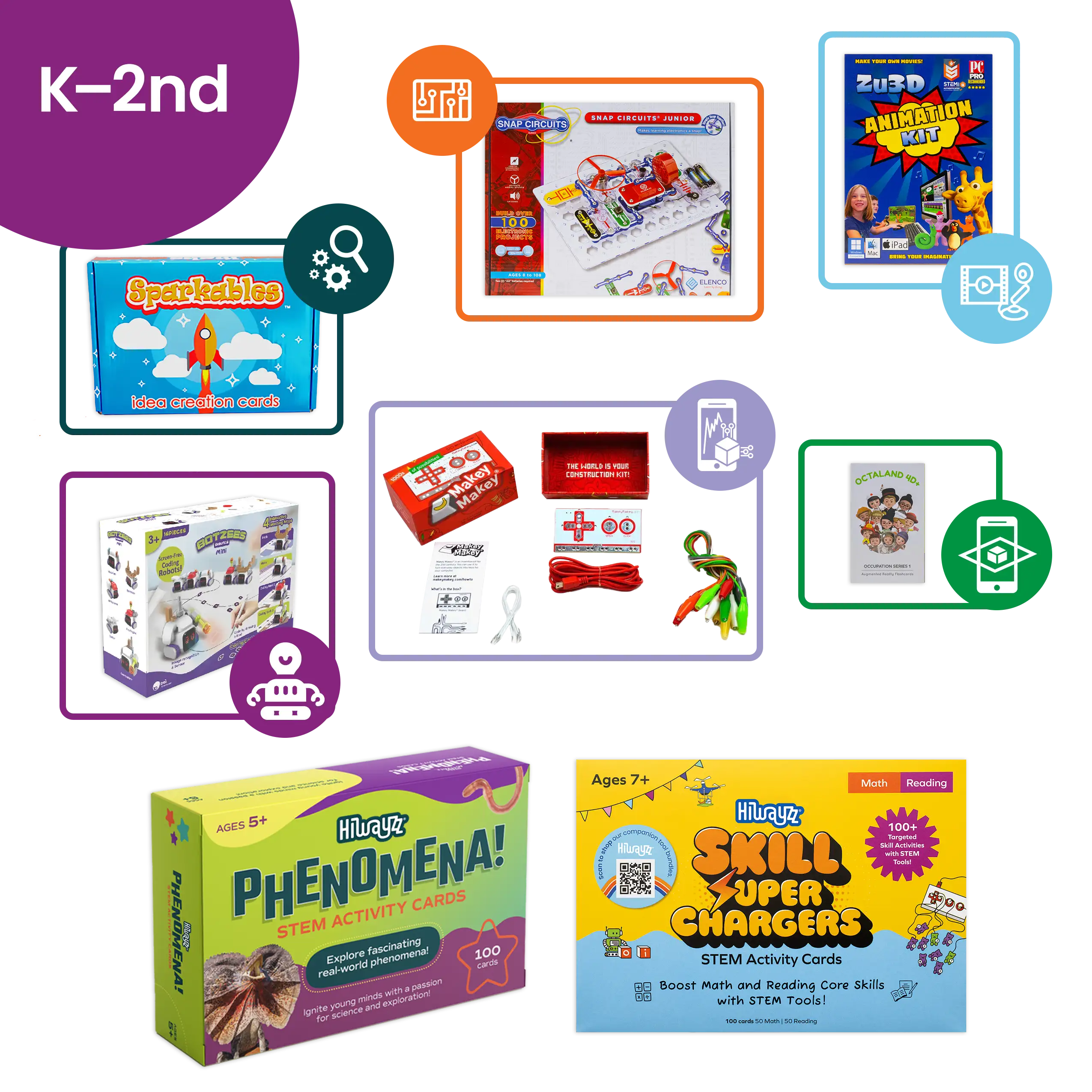 Hiwayzz STEM and STEAM complete package for k-2 grades