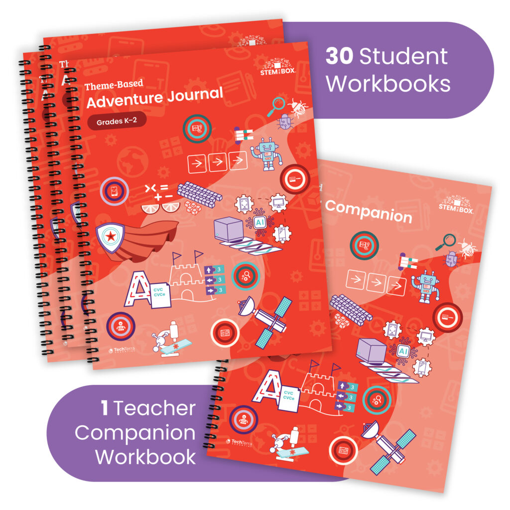 STEM in a Box Theme-Based Adventure Workbook (Grades K–2)