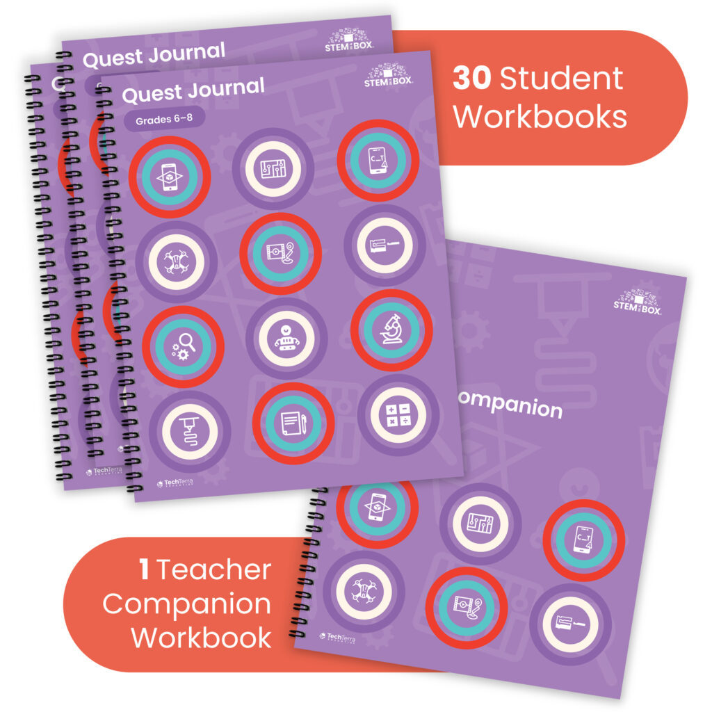 STEM in a Box Year-Round Workbook Set (Grades 6–8)