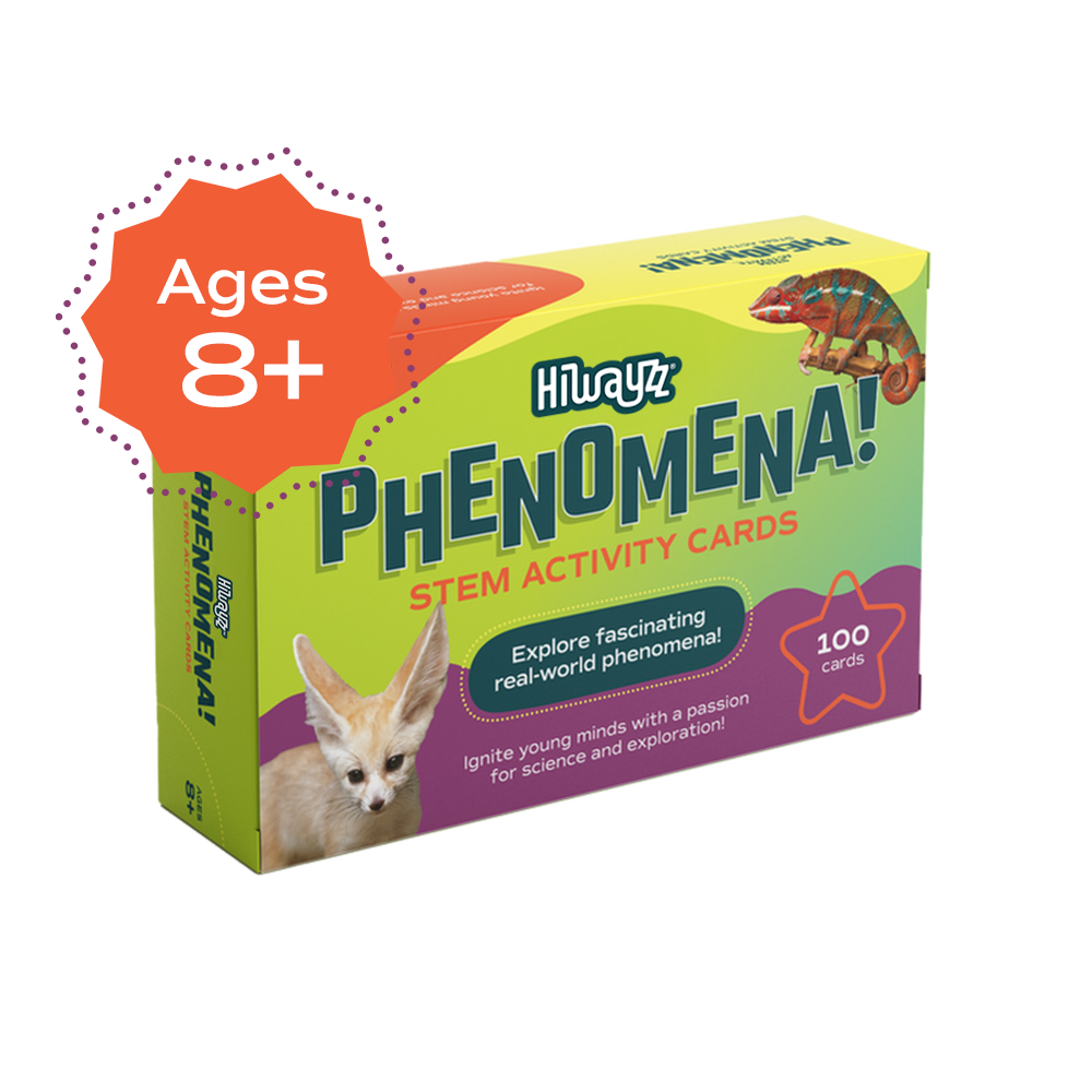 Phenomena STEM and STEAM activity cards ages 8+