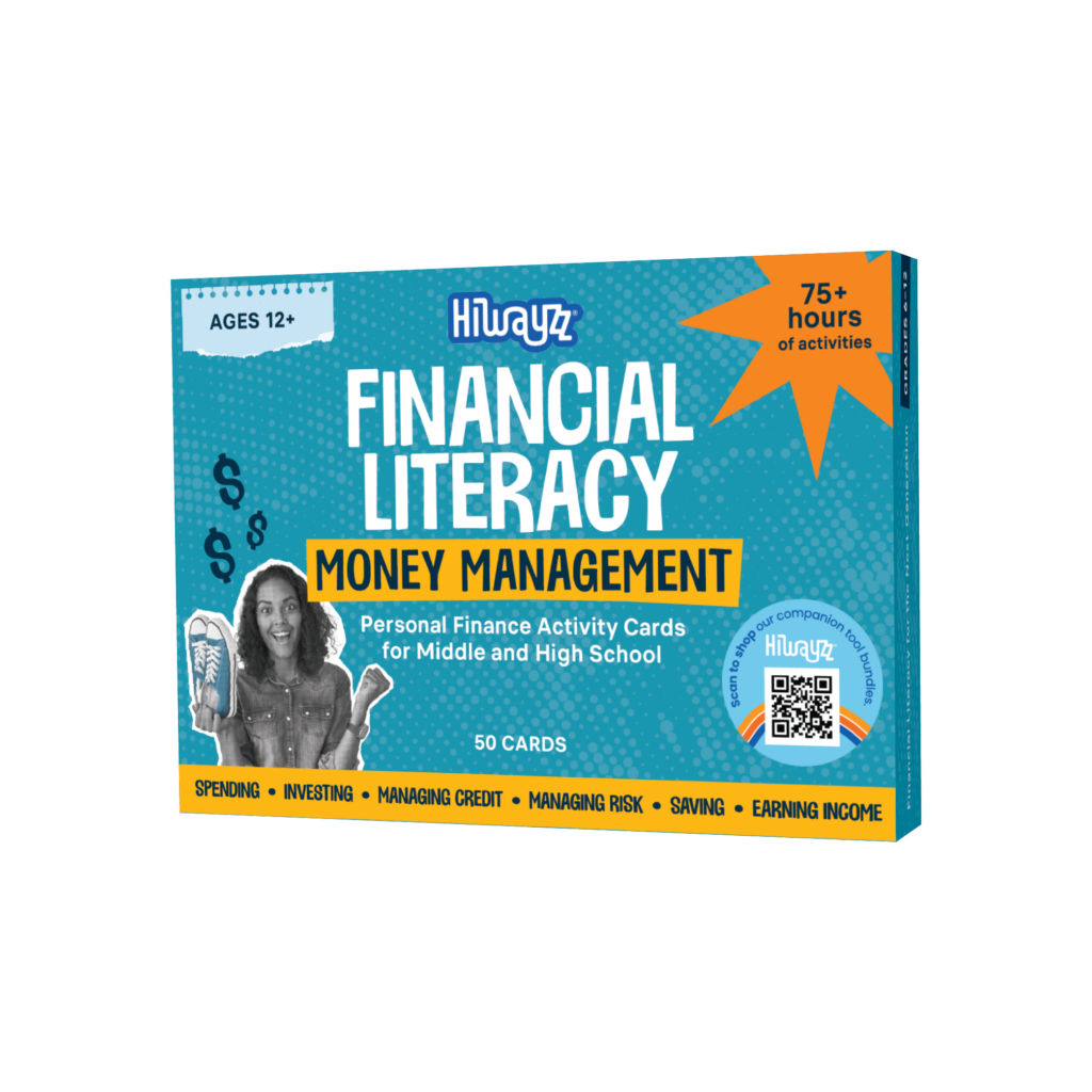 Complete box of Financial Literacy: Money Management STEM / STEAM Activity Cards